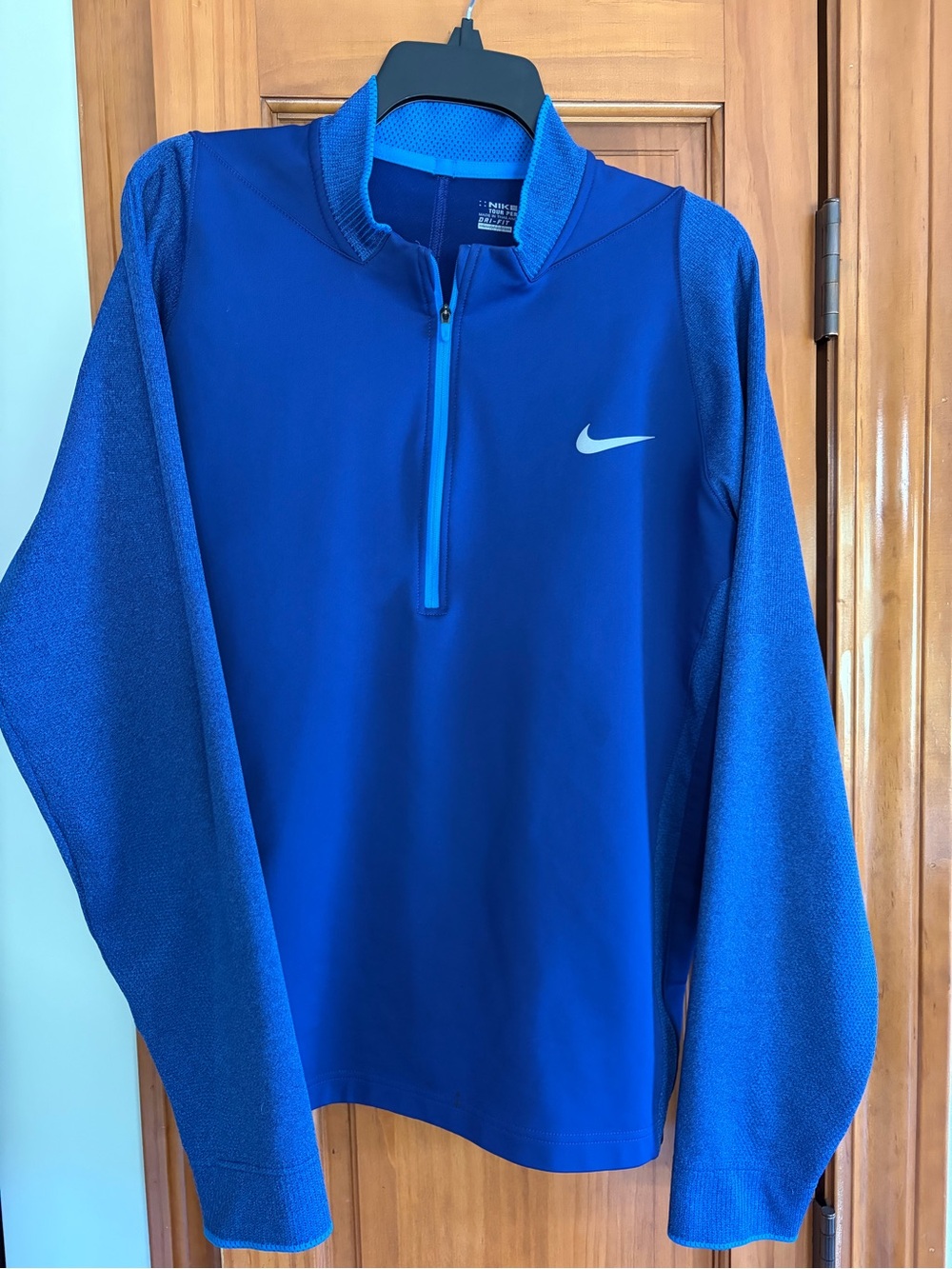 Nike Men’s Royal Blue Half-Zip Performance Jacket